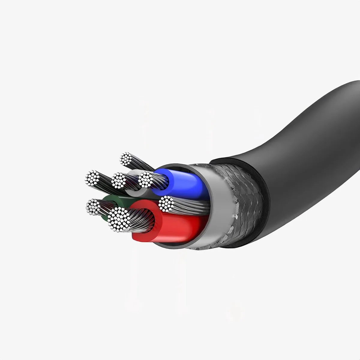 Ugreen US300 USB-C Kabel 2m - 5A - Zwart