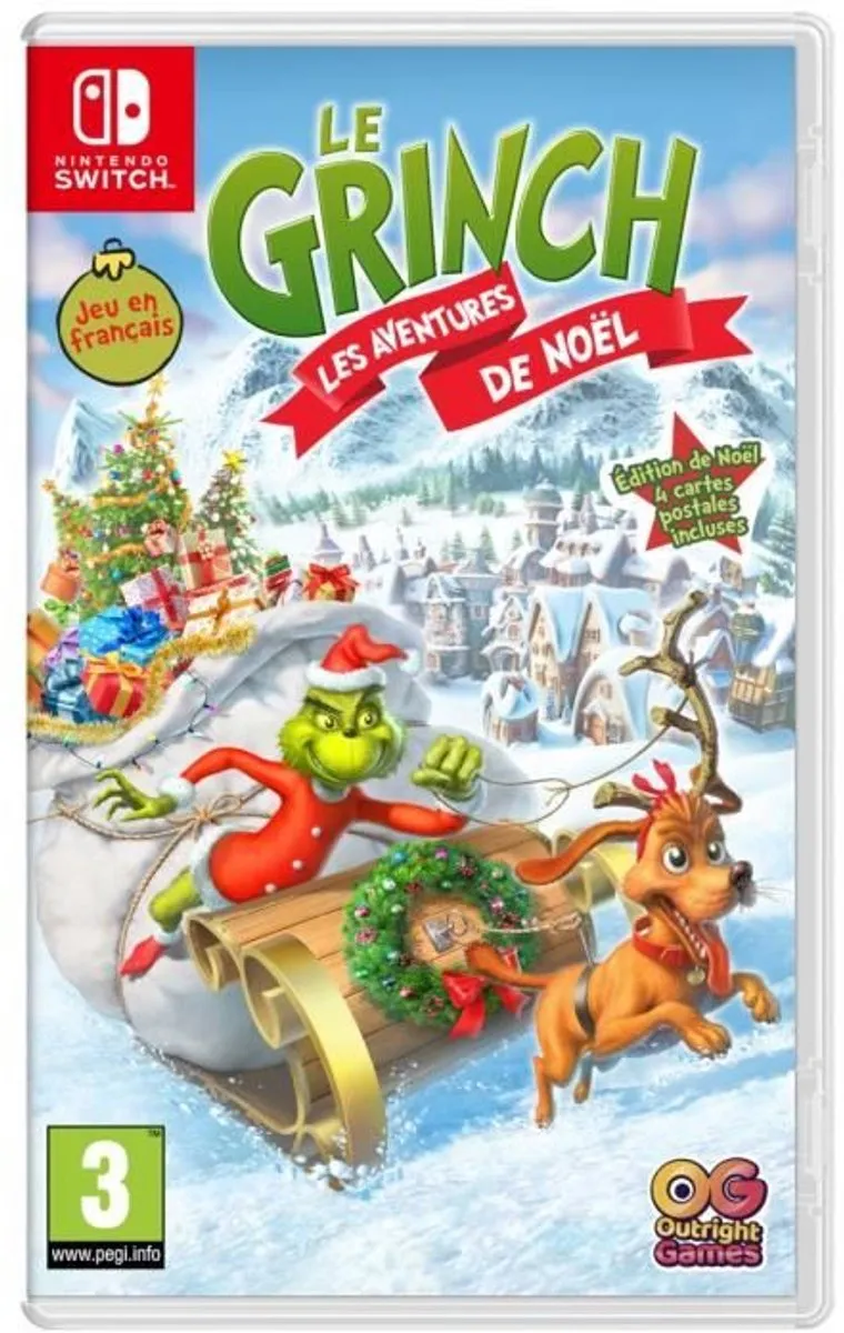 Bandai Namco De Grinch Kerstavonturen Nintendo Switch