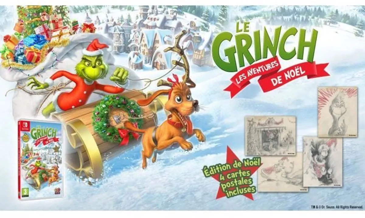 Bandai Namco De Grinch Kerstavonturen Nintendo Switch - 2 Spelers