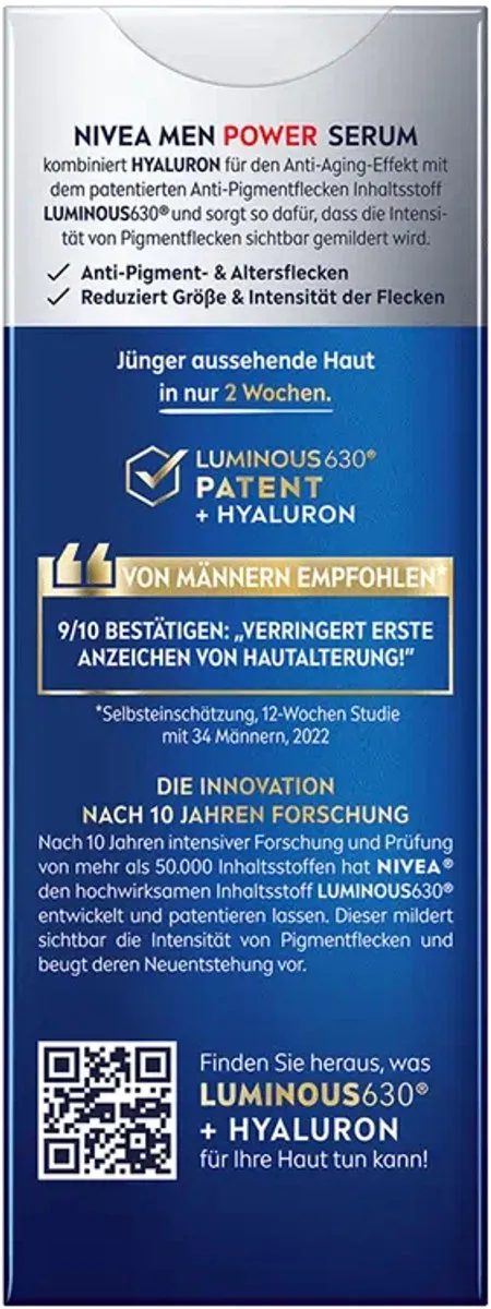 NIVEA Men Anti-Age Power Serum 30ml