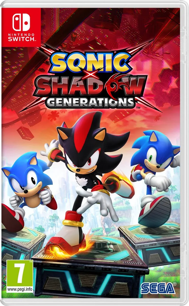 Sega Sonic x Shadow Generations Nintendo Switch