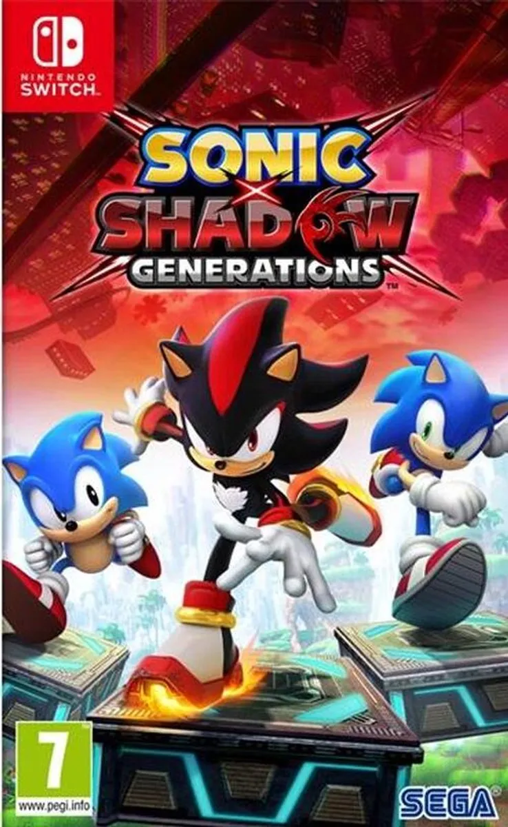 Sega Sonic x Shadow Generations Nintendo Switch