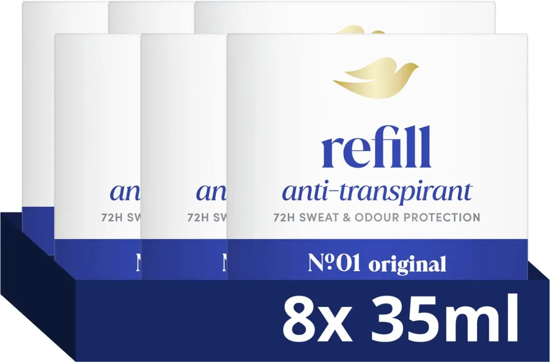 Dove Anti-Transpirant Navulling No. 1 Original 280ml