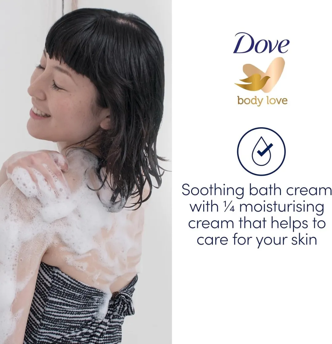 Dove Hydraterend Bad 750ml - 6 Stuks