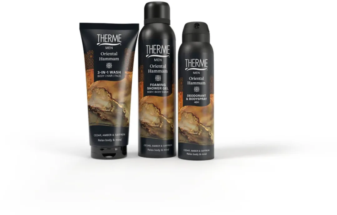 Therme Men 3in1 Wash Oriental Hammam - 3x200ml