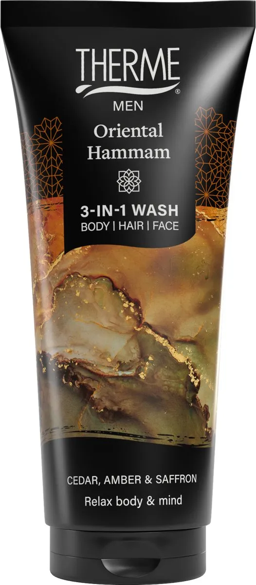 Therme Men 3in1 Wash Oriental Hammam - 3x200ml