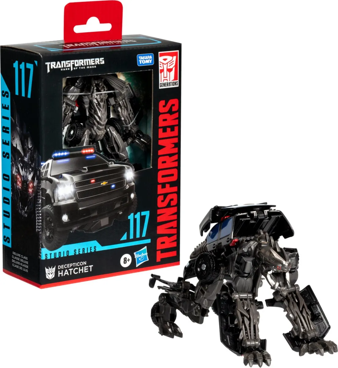 Hasbro Transformers Dark of the Moon Studio Series Hatchet Action Figuur - 11cm - Multi