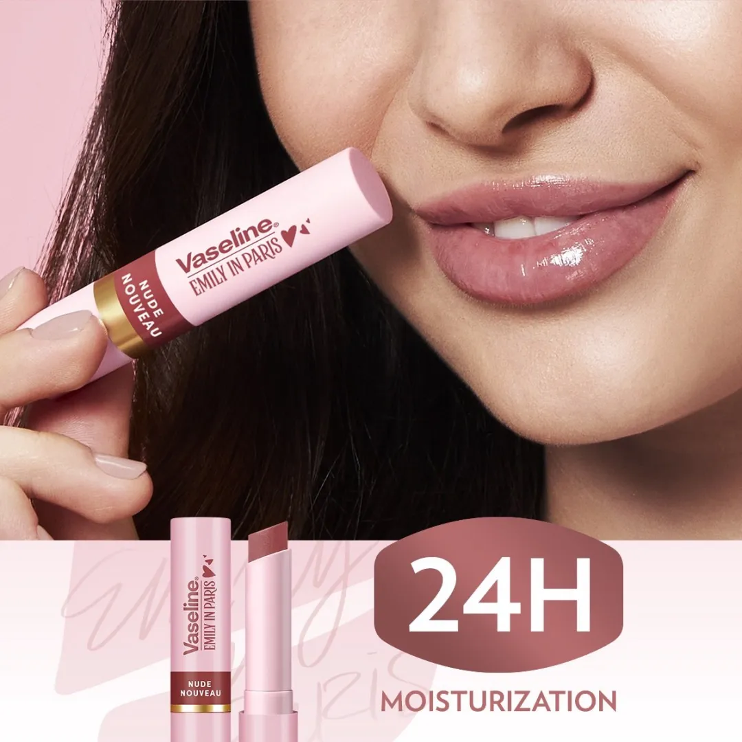 Vaseline Emily in Paris Nude Nouveau Lip Balm Stick 3g