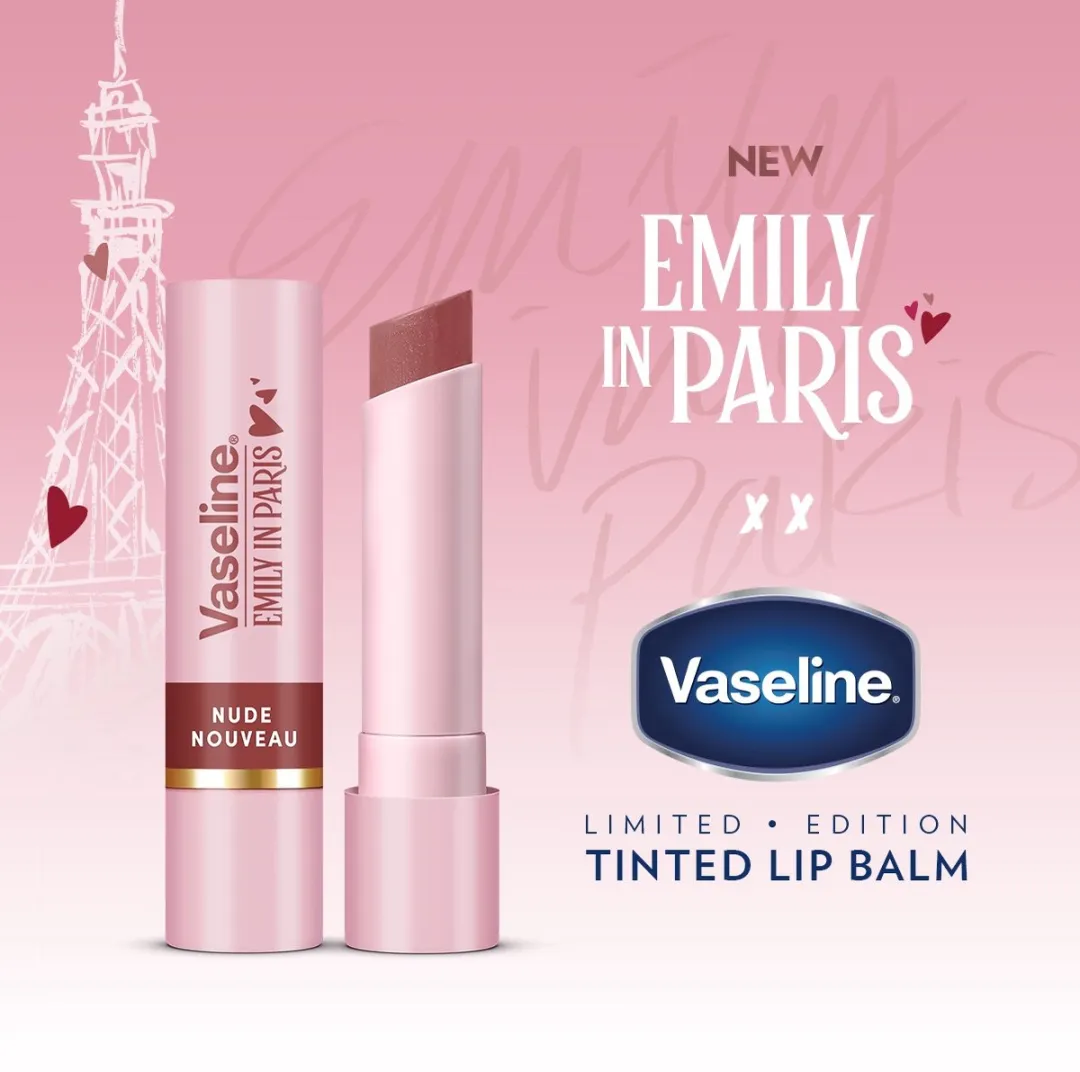 Vaseline Emily in Paris Nude Nouveau Lip Balm Stick 3g