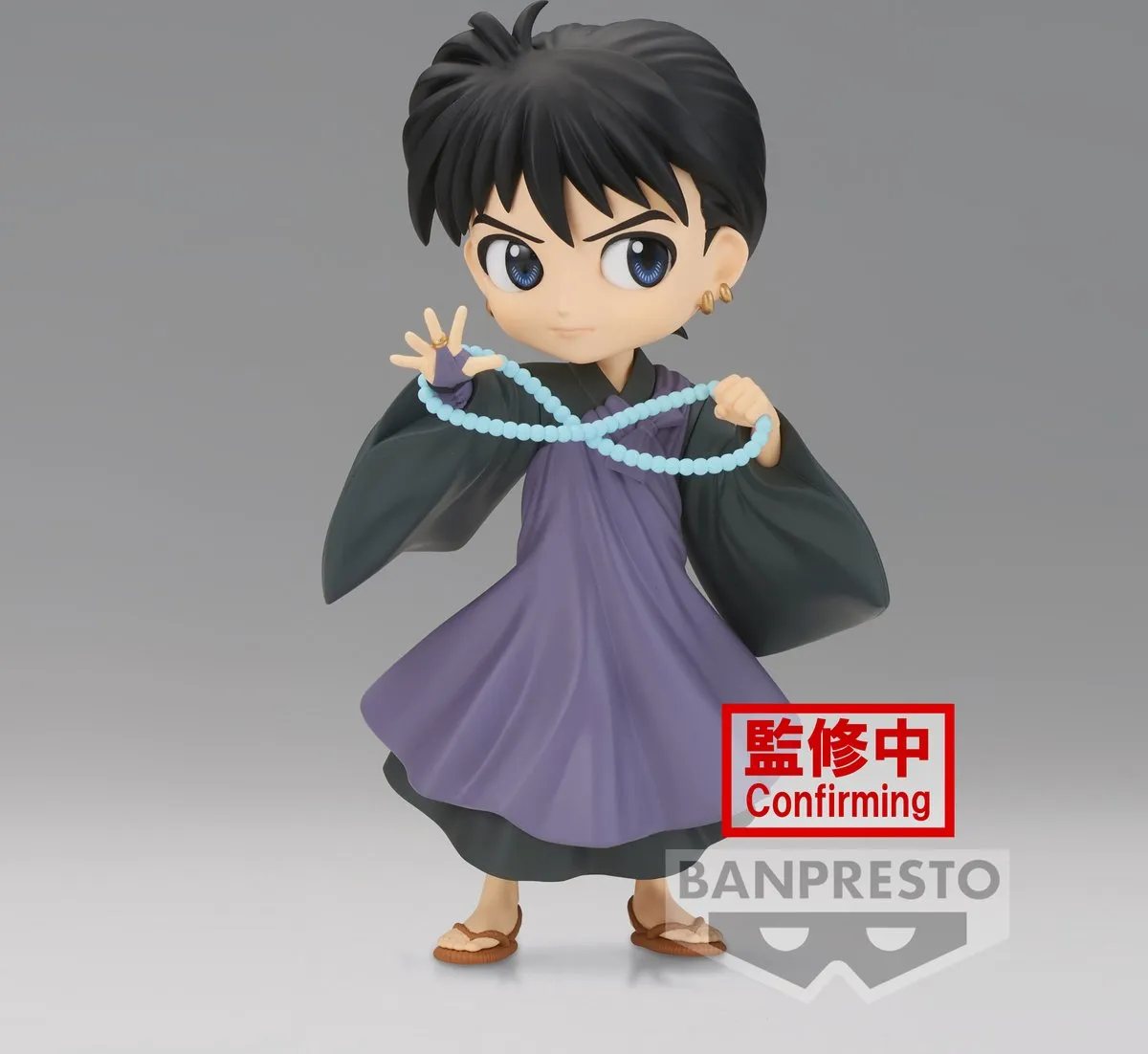 Bandai Banpresto Inuyasha & Miroku Q Posket Figure - Multicolor