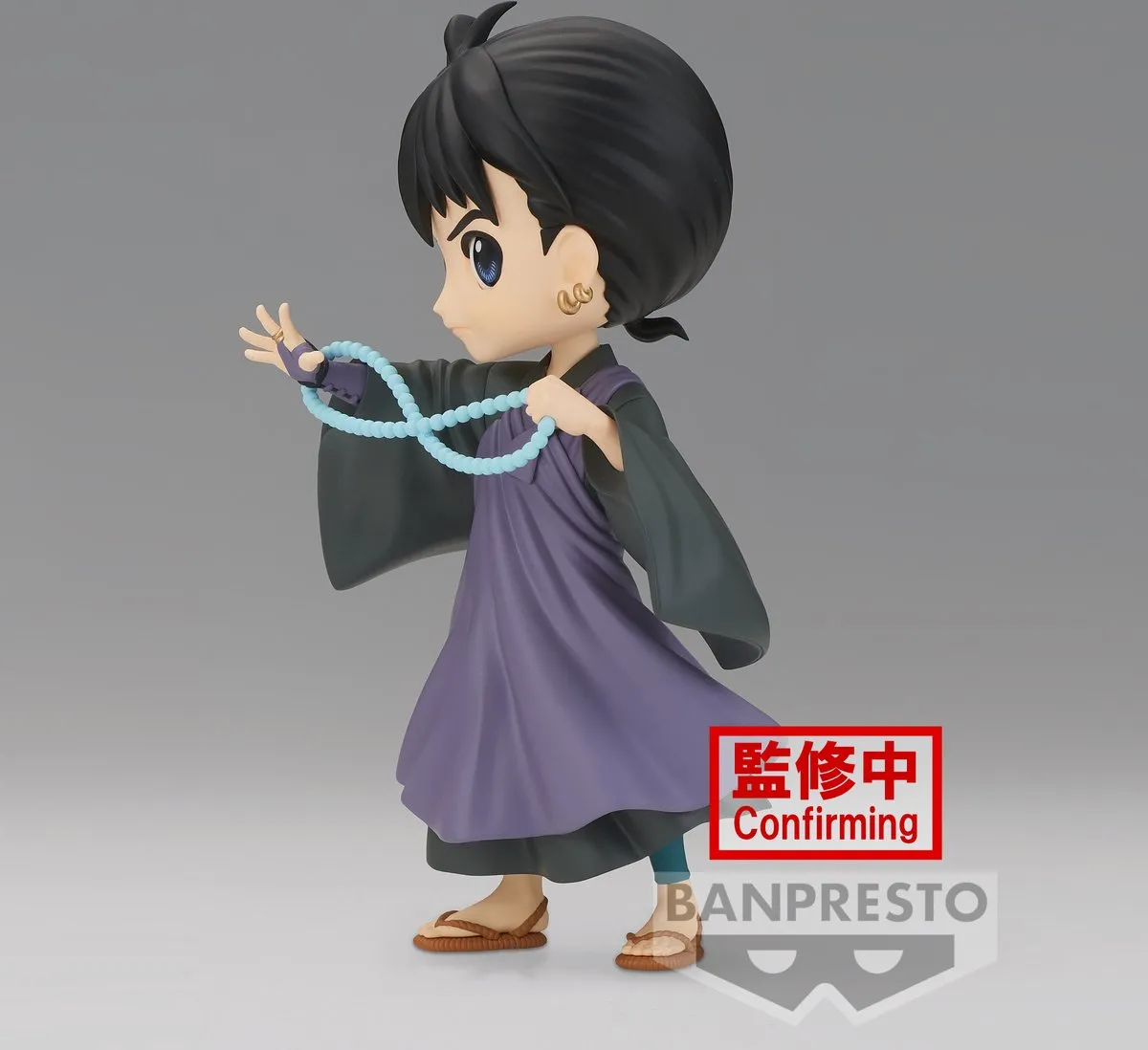 Bandai Banpresto Inuyasha & Miroku Q Posket Figure - Multicolor