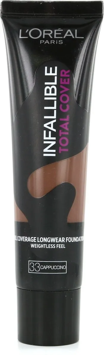 L'Oréal Paris Infallible Total Cover Foundation 33 Cappuccino