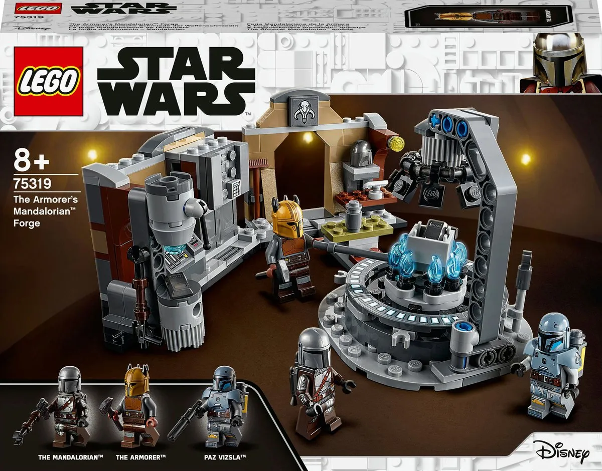 LEGO Star Wars The Armorer’s Mandalorian Forge 75319
