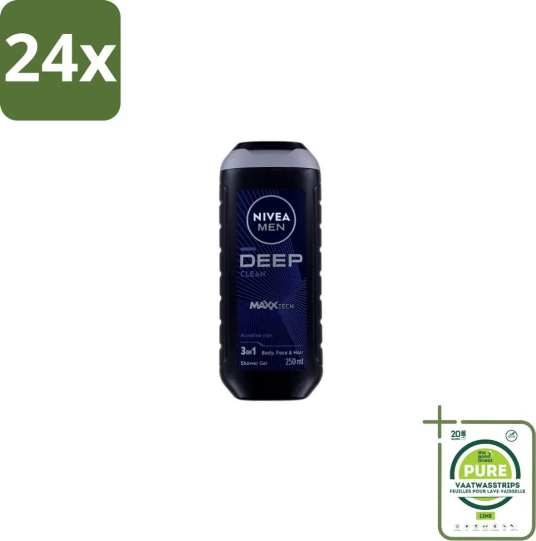 NIVEA Men Douchegel Deep Clean 250ml
