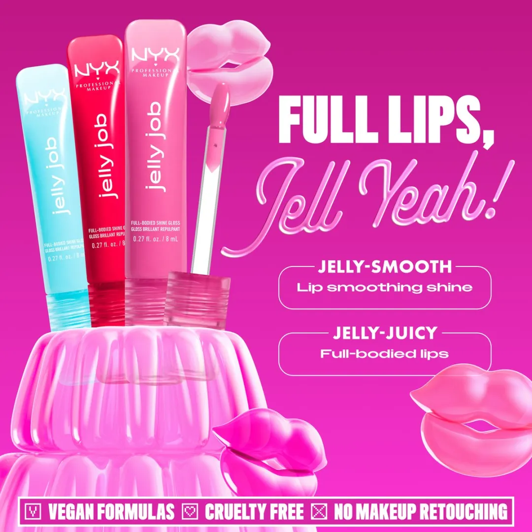 NYX Just Jelly Lipgloss 8ml - JUST JELLY