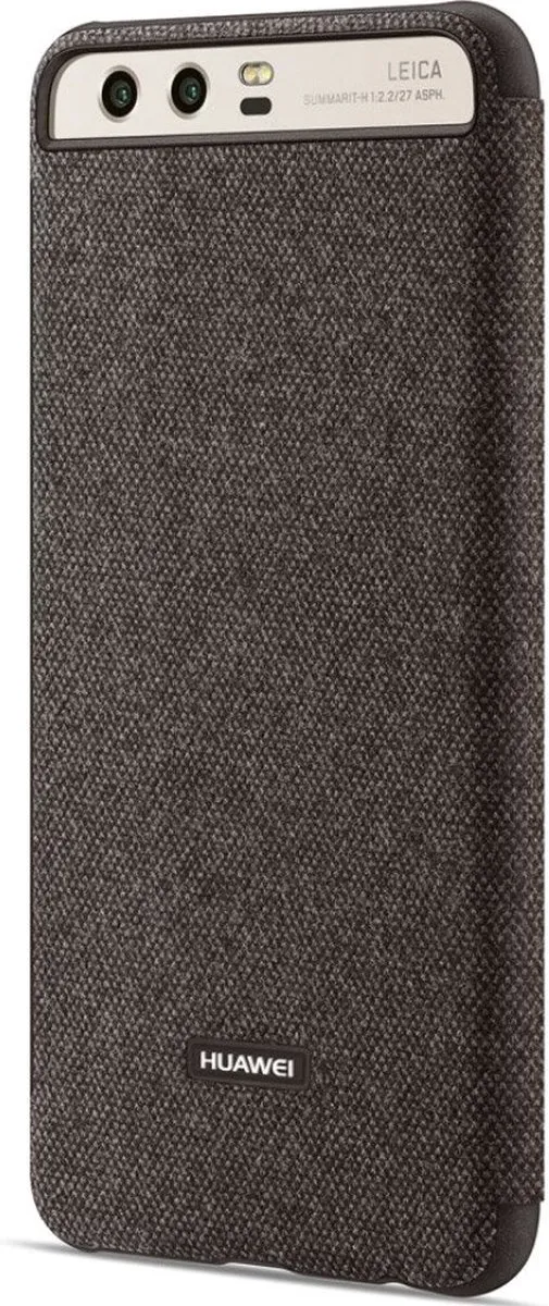 Huawei P10 View Flip Cover - Bruin - afbeelding 4 van 6