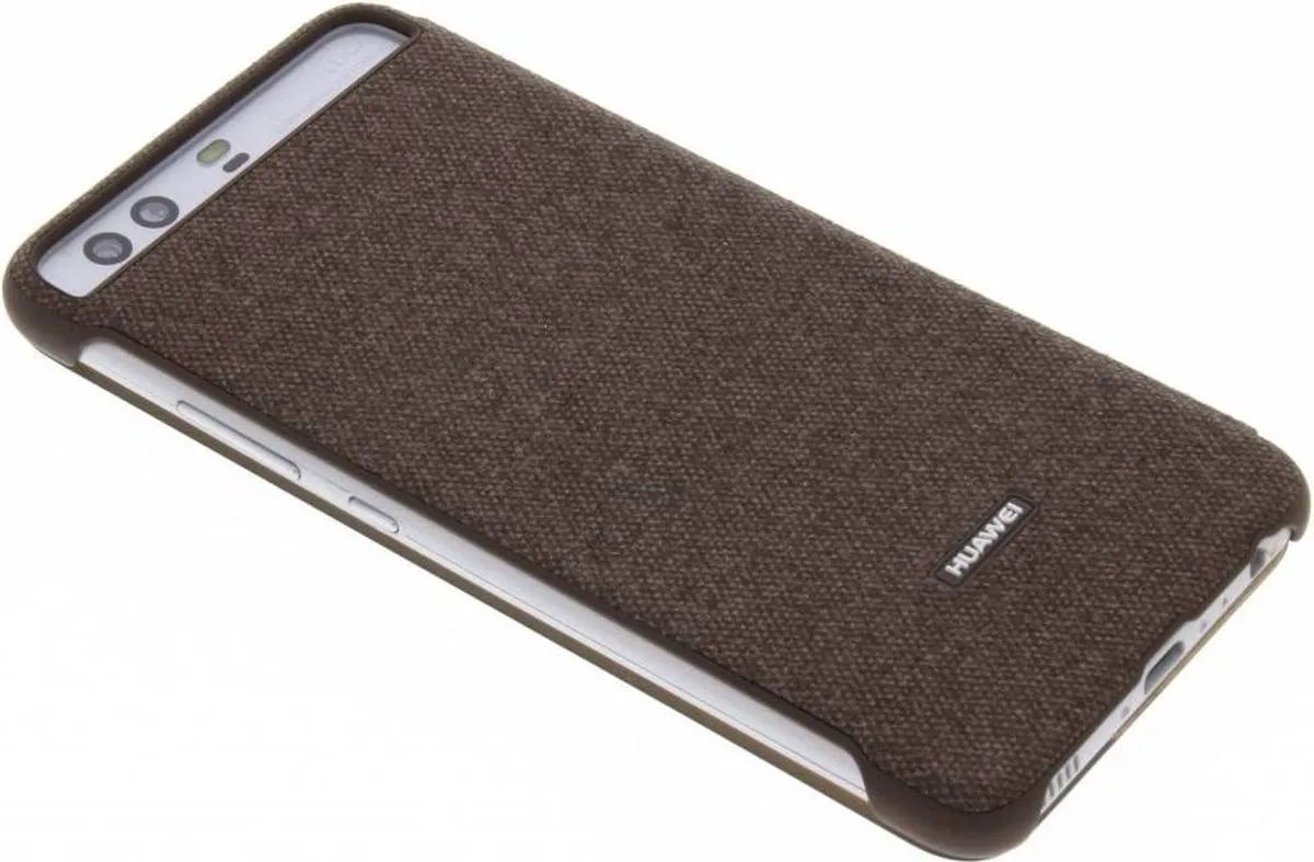 Huawei P10 View Flip Cover - Bruin - afbeelding 3 van 6