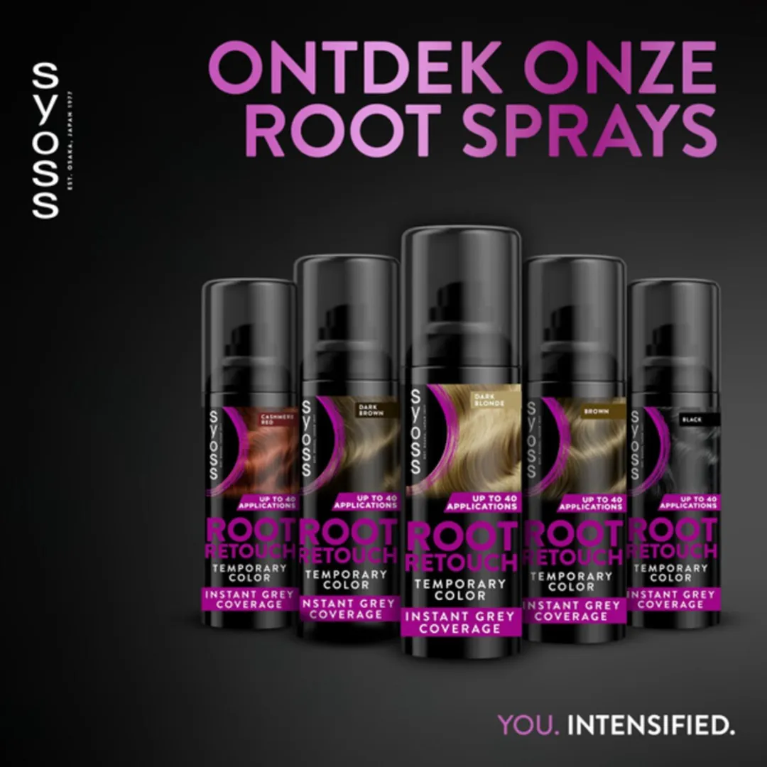 SYOSS Uitgroeispray Middenblond 1725ml - 15 Stuks