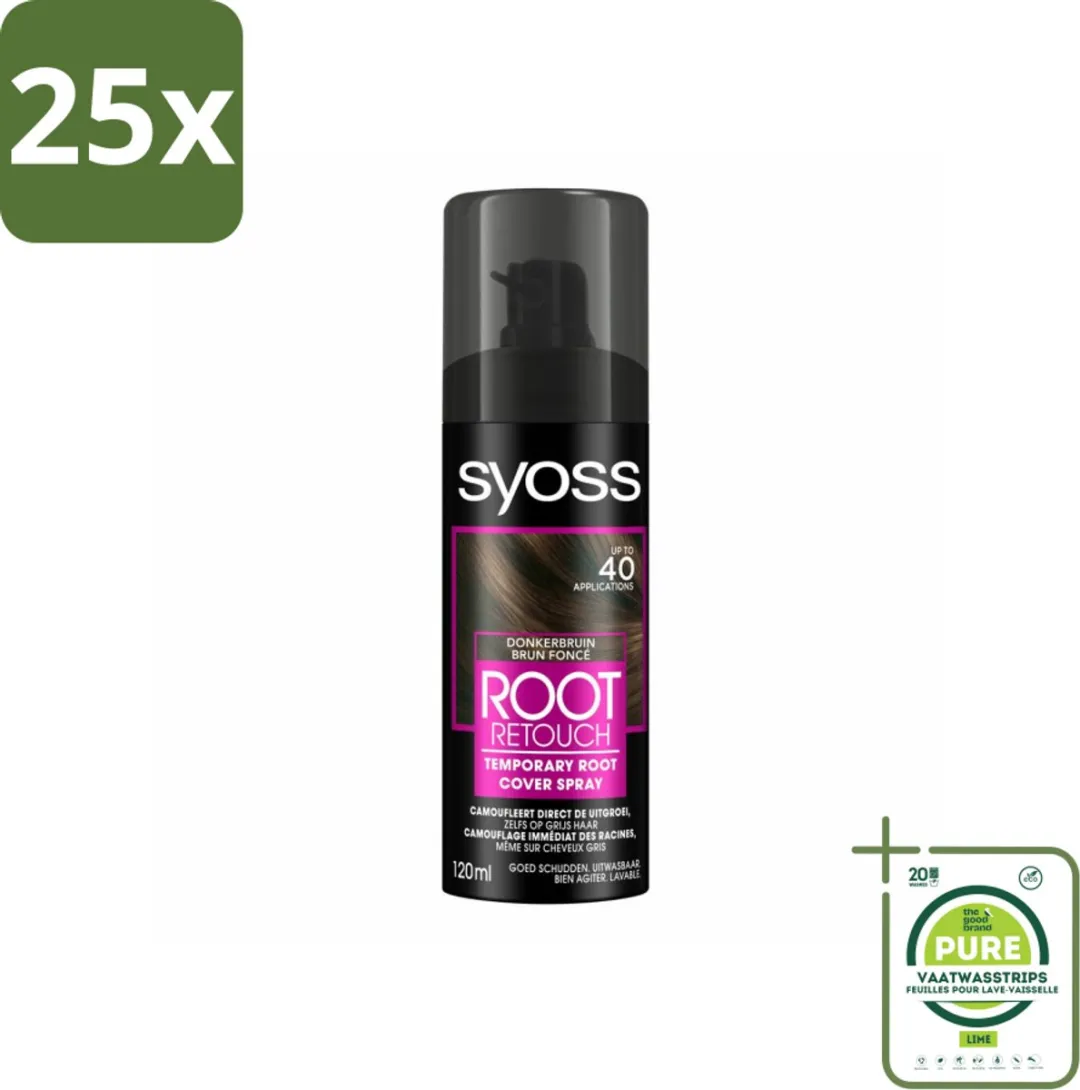 SYOSS Uitgroeispray Donkerbruin