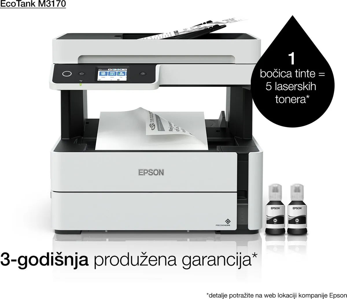 Epson EcoTank M3170 Inkjetprinter Wit