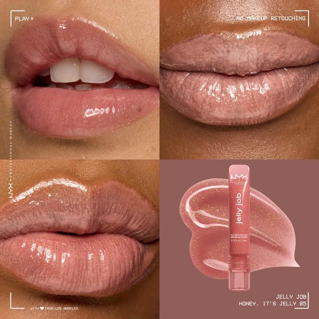 NYX Jelly Job Lipgloss Honey It's Jelly 8ml