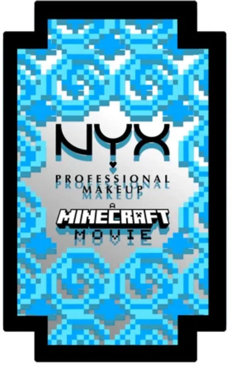 NYX A Minecraft Movie Compact Mirror - Blauw