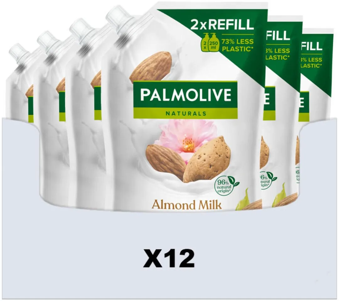 Palmolive Handzeep Navulling Naturals Almond Milk 500ml