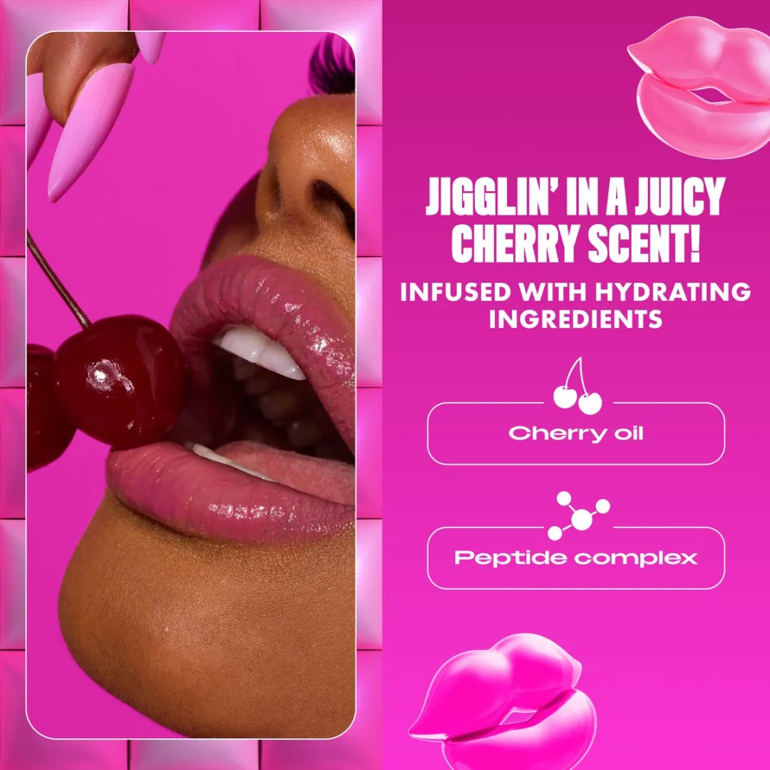 NYX Professional Makeup Jelly Job Lipgloss Cherry Jelly - 8ml