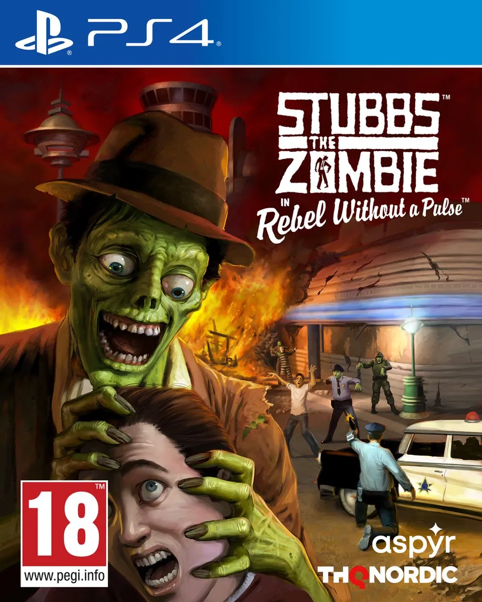 THQ Nordic Stubbs the Zombie PS4 - 2 Spelers Offline