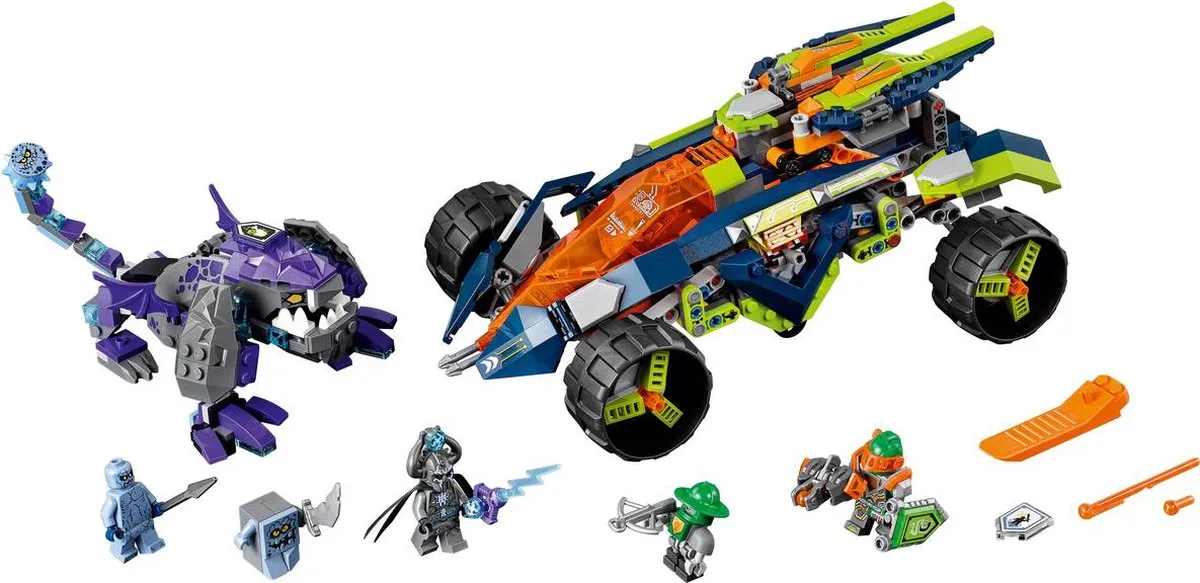 LEGO NEXO KNIGHTS Aarons Rock Climber 70355 - 598 Stukken - afbeelding 2 van 6