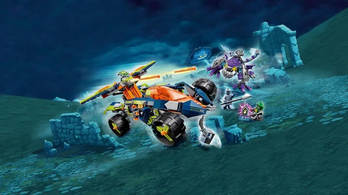 LEGO NEXO KNIGHTS Aarons Rock Climber 70355 - 598 Stukken - afbeelding 3 van 6