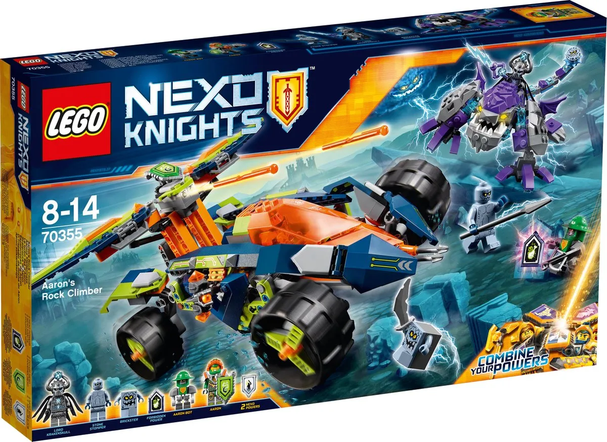 LEGO NEXO KNIGHTS Aarons Rock Climber 70355