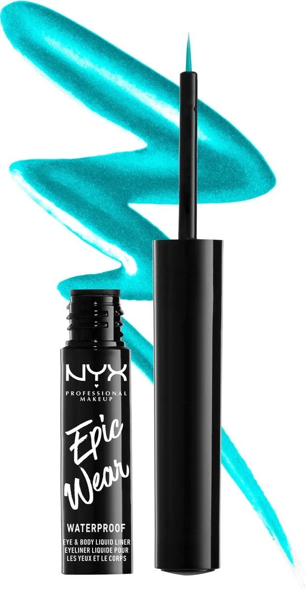 NYX Professional Makeup EPIC Wear Metallic Liquid Liner - Turkoois