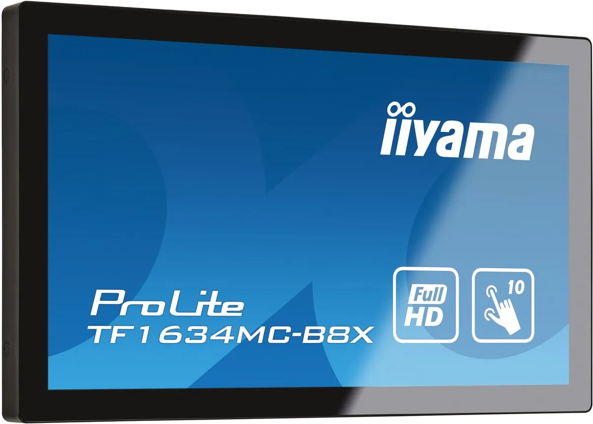 iiyama ProLite TF1634MC-B8X Monitor - 15.6" - VGA