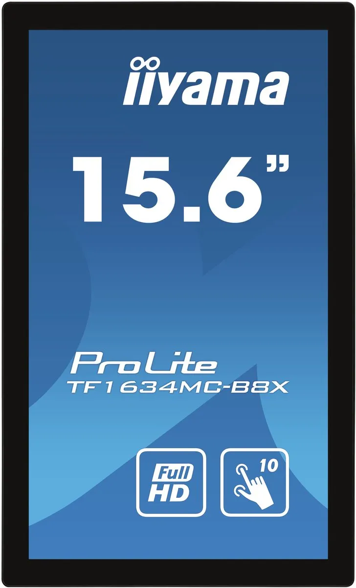 iiyama ProLite TF1634MC-B8X Monitor - 15.6" - VGA - afbeelding 6 van 6