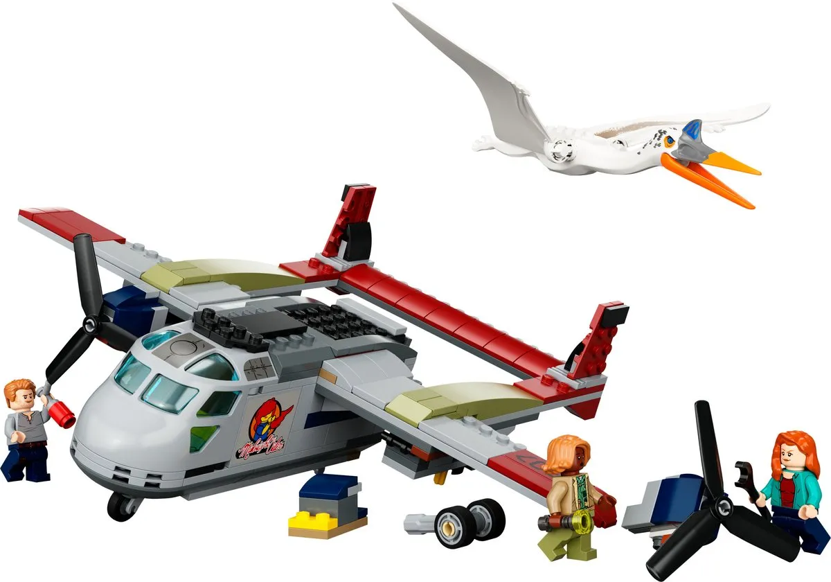LEGO Jurassic World Quetzalcoatlus Vliegtuighinderlaag 76947 - afbeelding 5 van 6