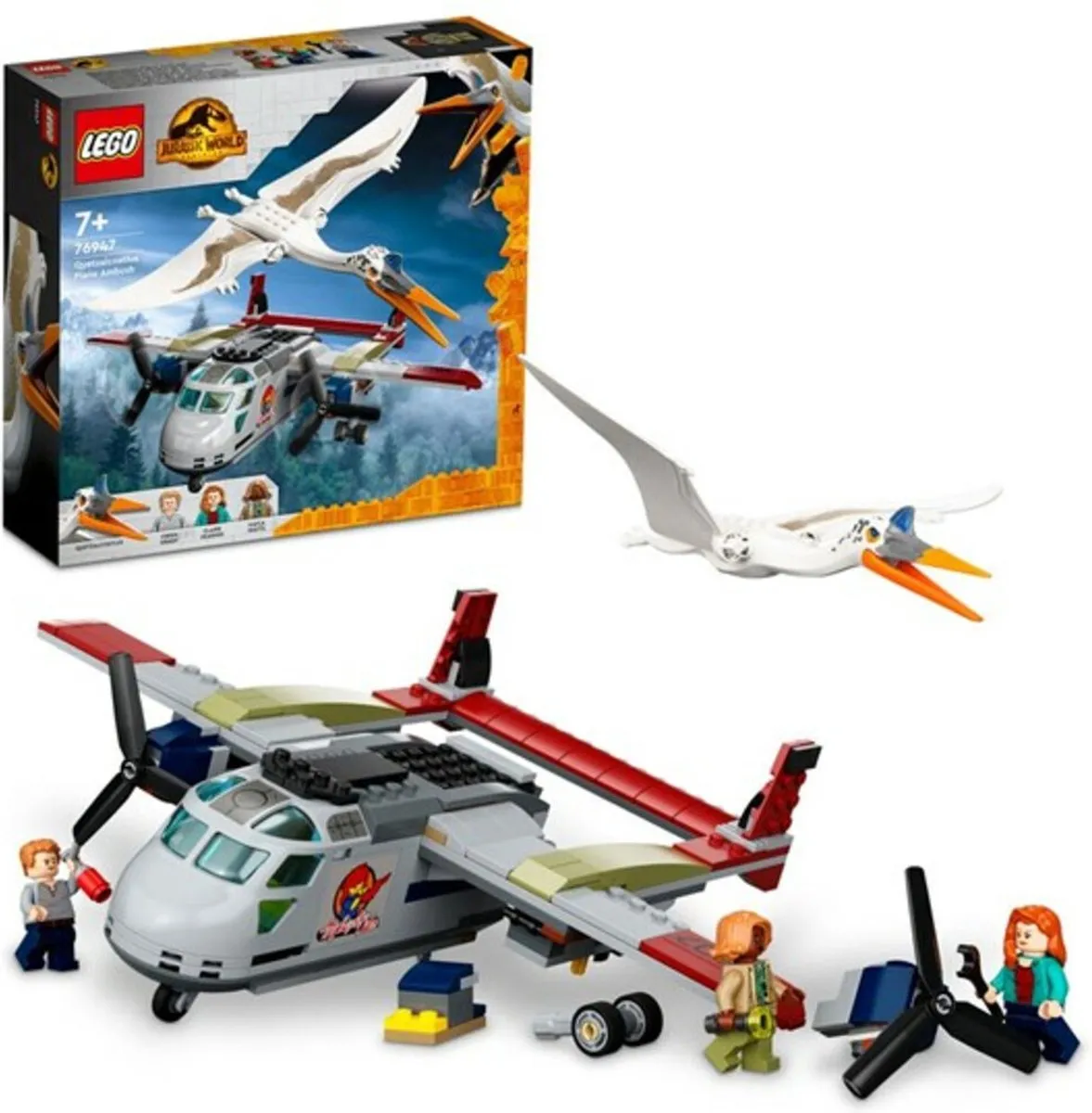LEGO Jurassic World Quetzalcoatlus Vliegtuighinderlaag 76947 - afbeelding 6 van 6