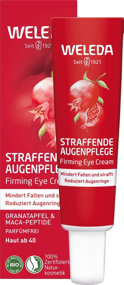 Weleda Granaatappel & Maca Oogcontourcrème 12ml - Vegan