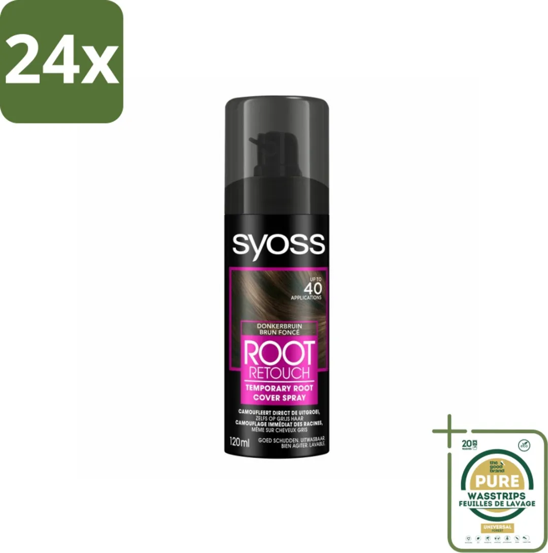 SYOSS Uitgroeispray Donkerbruin
