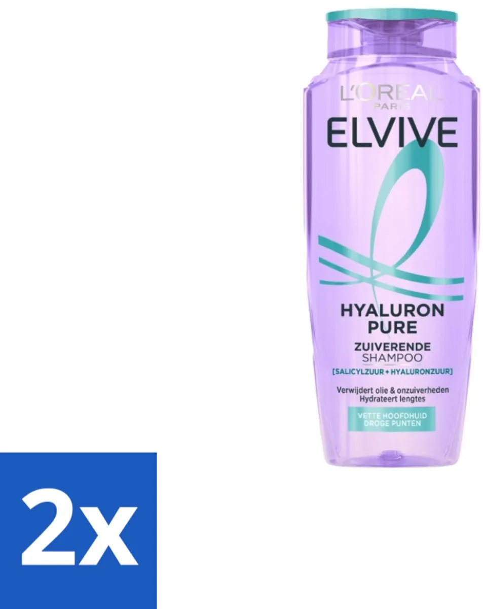 L'Oréal Paris Elvive Hyaluron Pure Shampoo 250ml