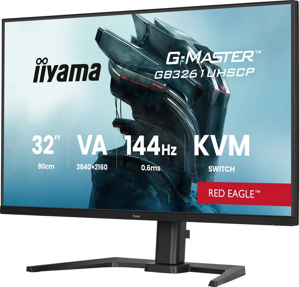 iiyama G-Master GB3261UHSCP-B1 32 inch Monitor - 4K 144Hz VA