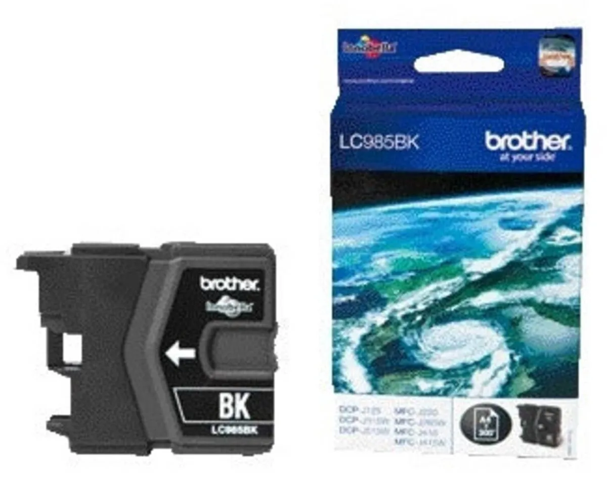Brother LC-985BK Inktcartridge - Zwart