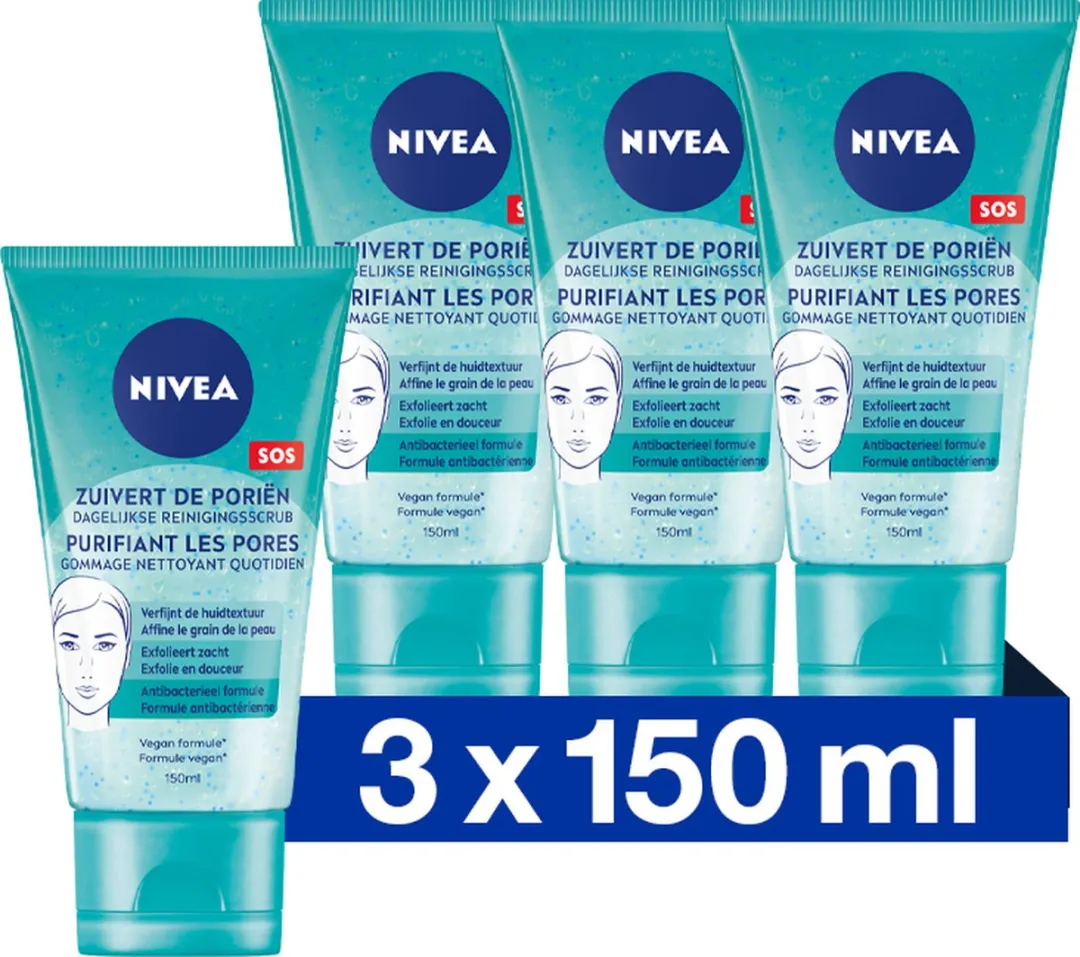 NIVEA Essentials Dagelijkse Reinigingsscrub 150ml