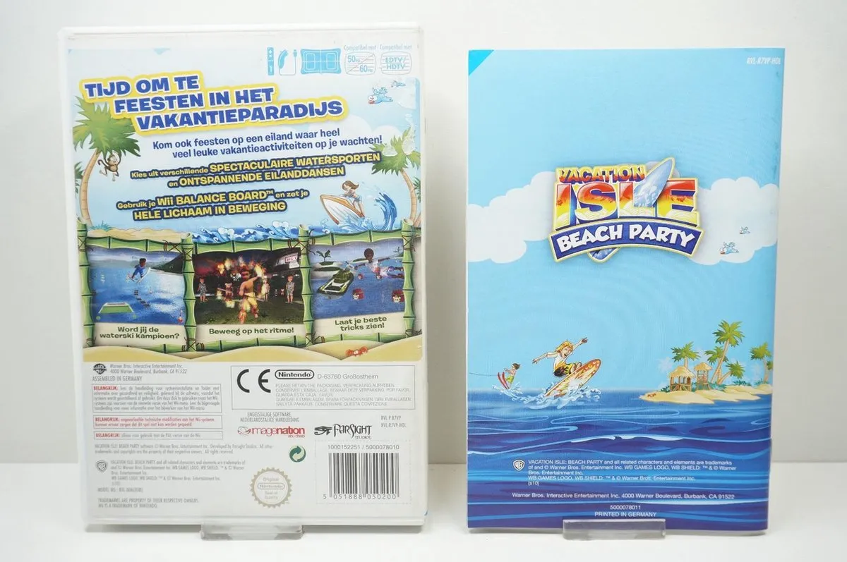 Warner Bros. Vacation Isle Beach Party - Nintendo Wii