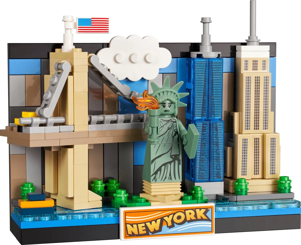 LEGO Creator New York Ansichtkaart 40519 - 253 Stukken - Meerkleurig