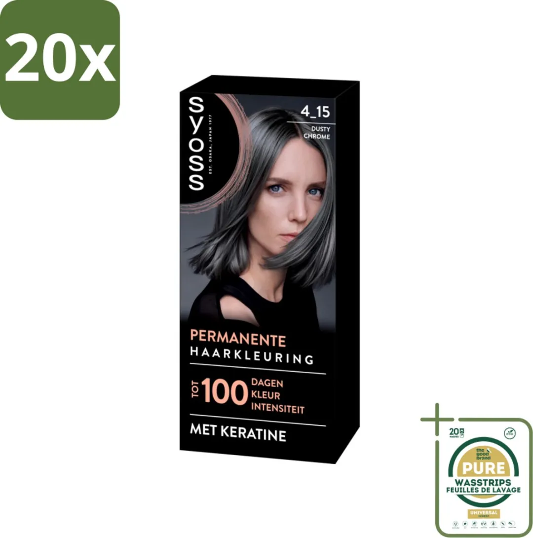 SYOSS Coloration 4-15 Dusty Chrome Haarverf