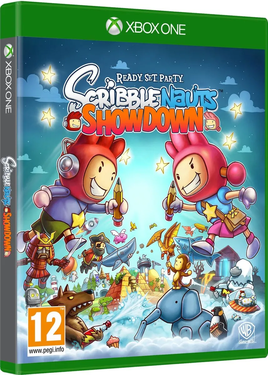 Warner Bros Scribblenauts Showdown - Xbox One - 4 Spelers