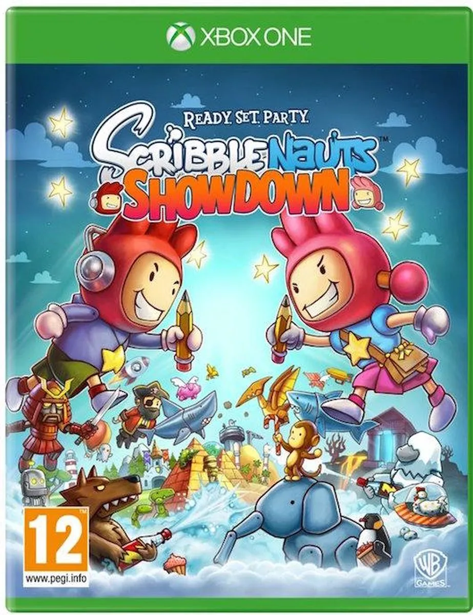 Warner Bros Scribblenauts Showdown - Xbox One - 4 Spelers