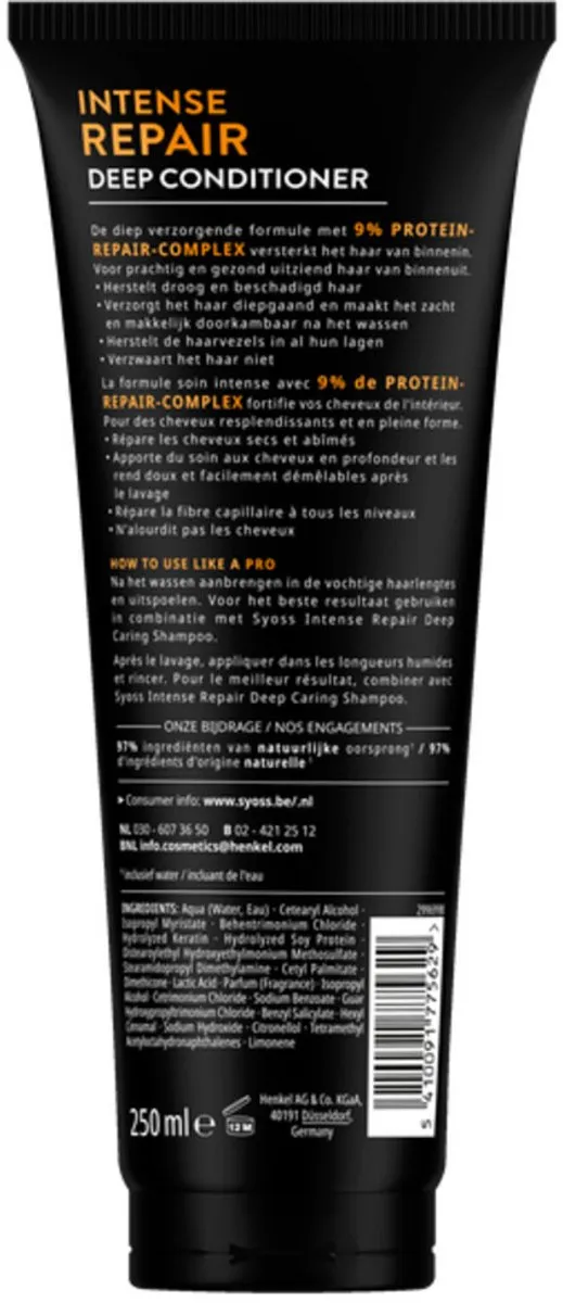 SYOSS Repair Conditioner 250ml - 7 Stuks