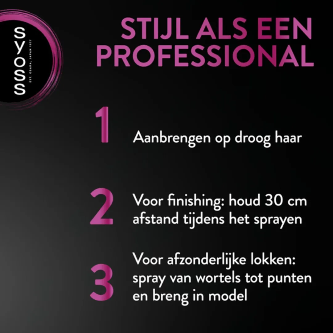 Syoss Ceramide Haarspray 300ml - 20 Stuks